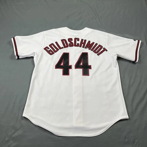 Paul Goldschmidt #44 Arizona Diamondbacks Majestic Throwback Jersey USA Made Cover