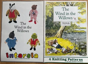 Alan Dart 4 Wind in the Willows Spielzeug STRICKMUSTER 32cm groß Intarsienkröte - Bild 1 von 13