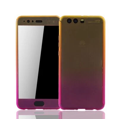Custodia Cellulare Protettiva per Huawei P10 Plus Full Cover Display Bumper - Immagine 1 di 4