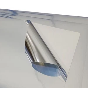 Folie Selbstklebend Silber für Laserdrucker  DIN A4 10 Blatt - Bild 1 von 1