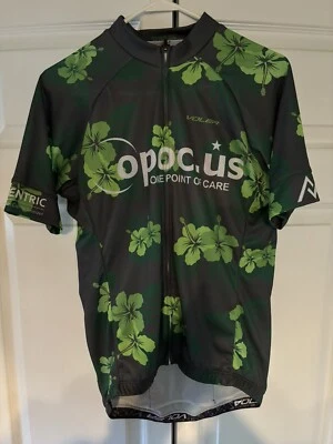 Nueva camiseta de ciclismo One Point Of Care con cremallera completa para hombre de Voler en mediana Foto 1 de 4