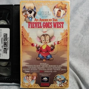 An American Tail Fievel Goes West VHS 1992 Video Tape  - Picture 1 of 3