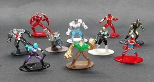 MARVEL Nano Metalfigs 2020 Jada Toys Loose Lot of 10 - Picture 1 of 3