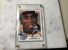 1993 MCI Ambassadors of Baseball World Tour Autographed Manny Sanguillen #9
