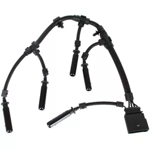 PAQUET CÂBLES BOUGIES DE PRÉCHAUFFAGE POUR VW TRANSPORTER T5 MULTIVAN V 2003- - Photo 1/2