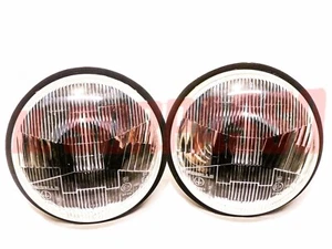 OPTICAL GROUPS HEADLIGHTS + GASKETS FIAT RHYTHM 105 125 TC ABARTH CARELLO - Picture 1 of 2