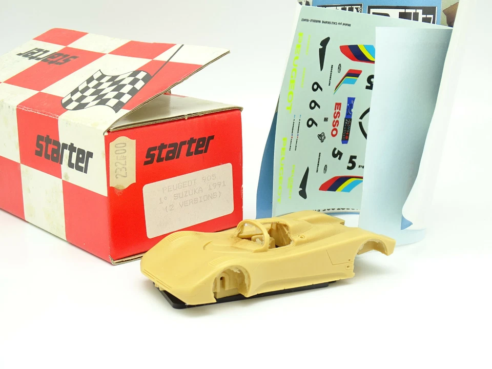 Starter Kit Da Montare 1/43 - Peugeot 905 Winner Suzuka 1991 2 Versioni - Immagine 1 di 1