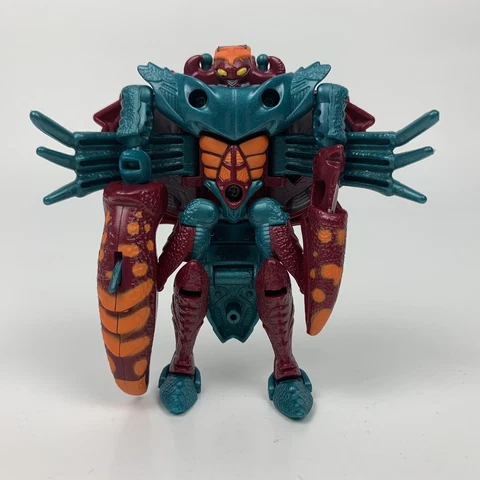 Vintage 1996 Transformers Beast Wars Neo Rockbuster Razorclaw Basic Cover