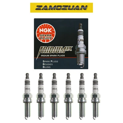 NGK Iridium IX Spark Plug Set 6PCS. 93175 LKR7DIX-11S - Image 1 of 4