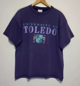 Camiseta Universitaria Toledo Años 90 De Colección Equipamiento Mediano Para Deportes Universitarios Deportes - Imagen 1 de 8