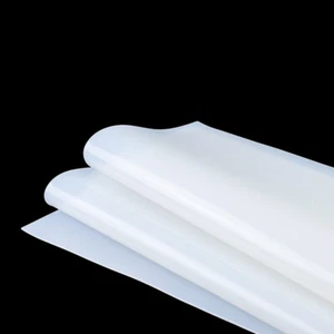 White Silicone Rubber Sheet High Temp Panel For Gaskets DIY Material 3x500x500mm - Picture 1 of 15