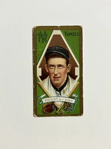 Jack Knight T205 Gold Border 1911 Tobacco Caporal New York Yankees - Picture 1 of 5