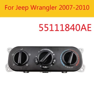 New For 2007-2010 Jeep Wrangler A/C Heater Control Unit Switch 55111840AE US - Picture 1 of 8
