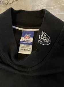 OAKLAND Las Vegas RAIDERS Football REEBOK Committment To Excellent XL Shirt NFL - Picture 1 of 5