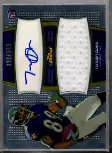 B1320- 2011 Finest Jumbo Jersey Autographs #AJRTD Tandon Doss Auto jersey /589 - Picture 1 of 2
