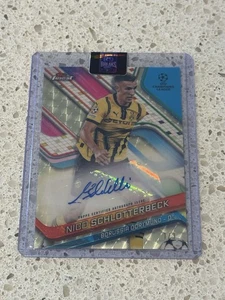 2024/25 Topps Finest Nico Schlotterbeck Autograph Superfractor 1/1 - Picture 1 of 2