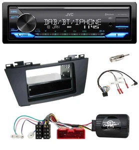 JVC Bluetooth DAB USB Lenkrad Autoradio für Mazda 5 (2010-2015) - Bild 1 von 10