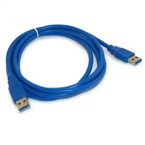 6ft USB 3.2 Gen 1 SUPERSPEED 5Gbps Type A Male to A Male Cable  BLUE - Picture 1 of 3