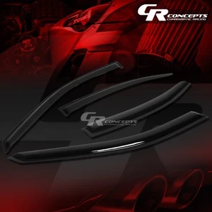 VISERA DE VENTANA DE COCHE AHUMADO / DEFLECTOR DE VIENTO VENT CORTINA DE LLUVIA PARA 01-07 MB CLASE C W203 - Imagen 1 de 11
