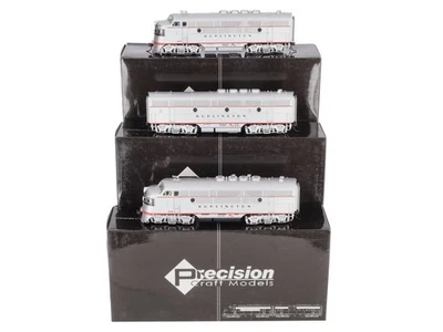 Precision Craft Models 306 CB&Q EMD F-3 ABA Diesel Set LN/Caja Foto 1 de 4