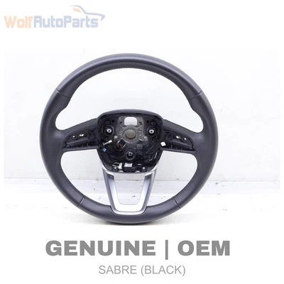 Volante de couro 2022-2025 AUDI A5 SPORTBACK B9 - 3 raios (aquecido) - Imagem 1 de 4