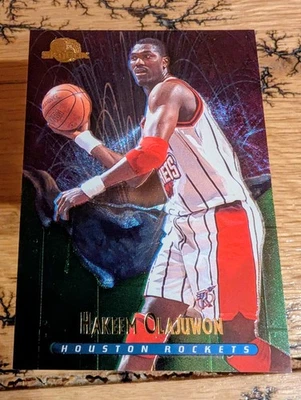 1995-96 Skybox Premium - Meltdown Hakeem Olajuwon #M7 - Image 1 of 2