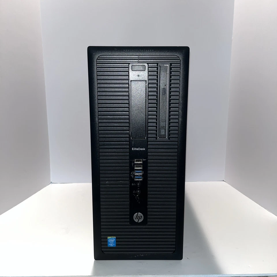 HP EliteDesk 800 G1 TWR Desktop PC |  Intel Core I7 | 8GB RAM No HDD | Fast Ship - Image 1 of 4