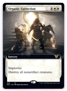 Organic Extinction LP Borderless Commander: Kamigawa: Neon Dynasty 43 MTG Reg - Picture 1 of 2