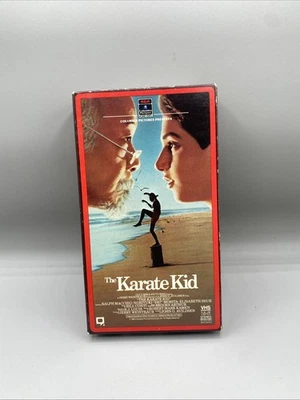 The Karate Kid (VHS hi-fi) RCA Side Open Box 1985 - Image 1 of 4