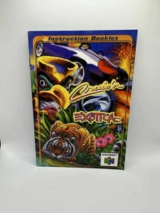Cruis'n Exotica Nintendo 64 N64 2000 Video Game Manual Only NO BOX OR GAME - Picture 1 of 2