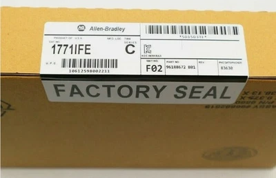 New Factory Sealed Allen Bradley 1771-IFE SER C PLC-5 Analog Input Module - Image 1 of 4