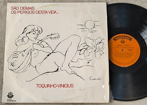 Toquinho & Vinicius - Sao Demais Os Perigos Desta Vida Orig Brazil 1972 LP MPB - Picture 1 of 4