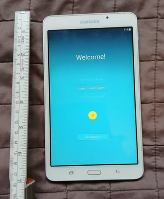 Samsung Galaxy Tab A 7.0 2016 SM-T280 White Wi-Fi Android Tablet - Image 1 of 4