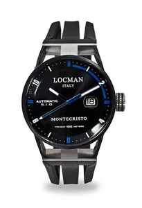 Orologio LOCMAN Montecristo 0511KNBKFBL0GOK nero con cinturino in silicone nero - Picture 1 of 1