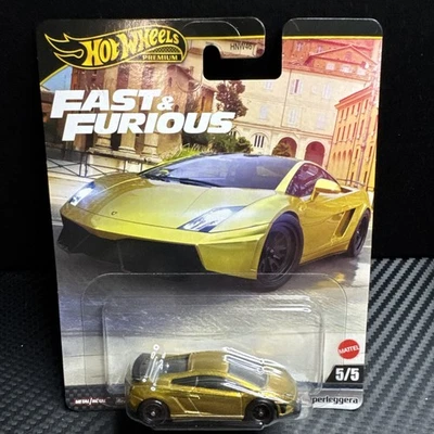 Hot Wheels Premium быстрый и яростный Lamborghini Gallardo LP570-4 Superleggera золото - Изображение 1 из 4