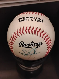 Philadelphia Phillies 1997 Opening Day Baseball firmato da Scott Rolen, Kevin... - Foto 1 di 6