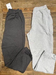 Pantalones deportivos esenciales para día de descanso negros/grises Gymshark 2 piezas S nunca usados - Imagen 1 de 13