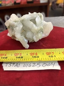 ESPECIMEN MINERALES FORMACIÓN BOLAS DE ESTILBITA Y OKENITA APOFILITA 111 GRAMOS - Imagen 1 de 1