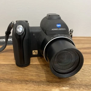 Konica Minolta DiMAGE Z5 5.0MP Digital Camera - Black, Tested Works - Picture 1 of 8