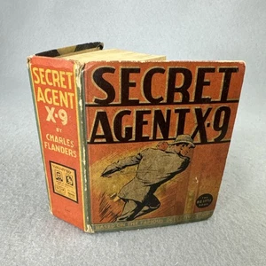 Secret Agent X-9 1936 Big Little Book Charles Flanders Vintage Whitman - Bild 1 von 8