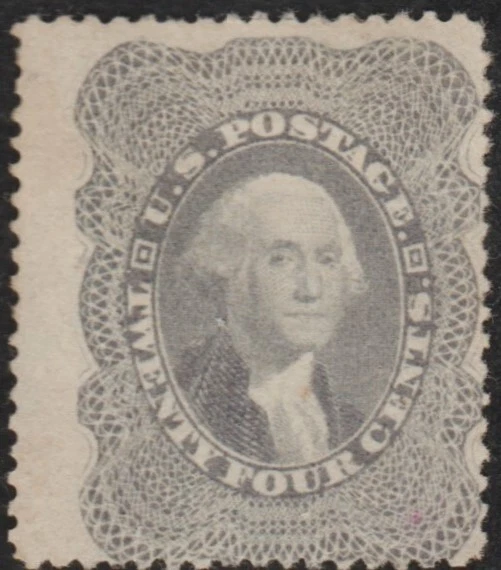 EAS_STAMPS США #37 свежий цвет средний. центрирование MHOG SCV. $900,00 DP EST - Изображение 1 из 1