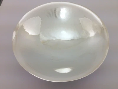 VINTAGE GEORG JENSEN STERLING SILVER BOWL 620 B DESIGNED BY HAROLD NEILSEN 1957 - Image 1 of 4