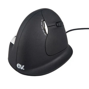 Black Large Human Ergonomic Design USB Wired Vertical Mouse with 500-2400DPI - Picture 1 of 8