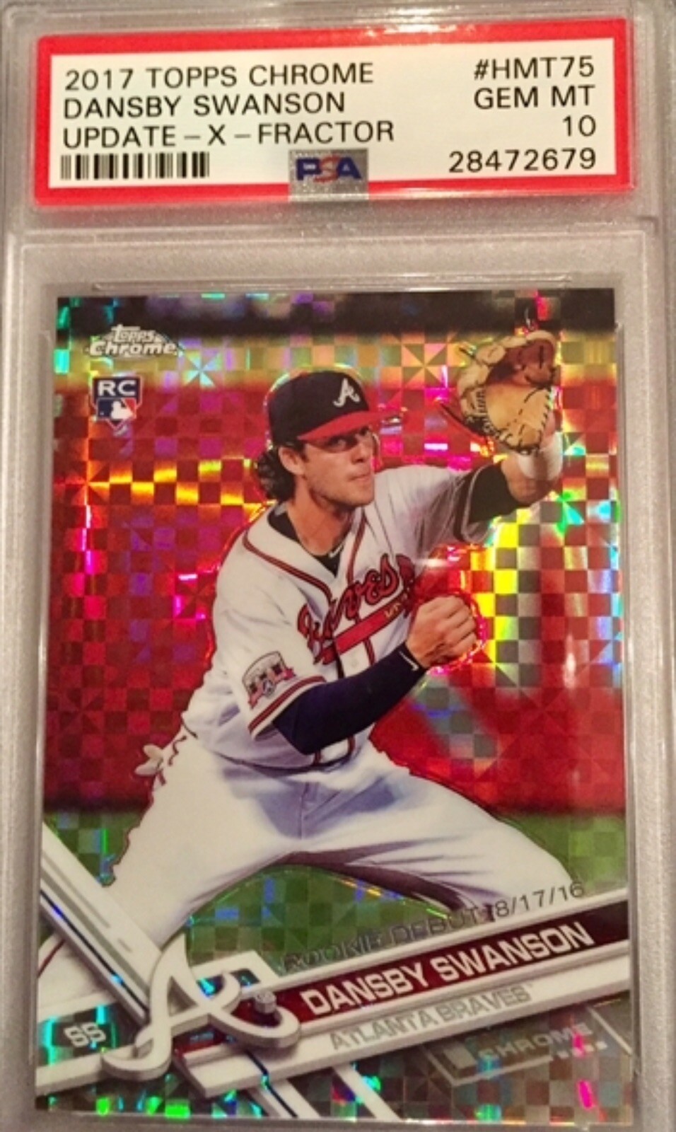 2017 TOPPS FIVESTAR AUTO MASAHIROTANAKA