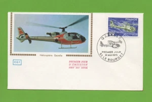FDC 1975 - Helicopter Gazelle ( Ref. 7486) - Picture 1 of 2