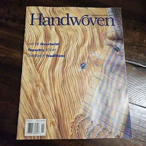 Handwoven Magazine Nov Dec 1996 Projects Tapestry Loom Shawls Needle Craft Art - Picture 1 of 3
