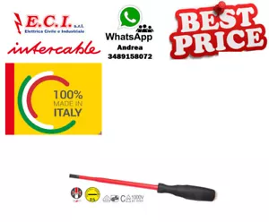 Intercable 1301100 Giravite con testa a Taglio " spaccato " 10x200mm - Imagen 1 de 1