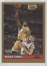 2005-06 Topps Bazooka Gold Reggie Evans #101