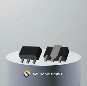 Transistor 10X | 50X | 2SC4672T100Q Rohm BJT NPN 50V 2A 210MHz 500mW SMT MPT3 - Imagen 1 de 1