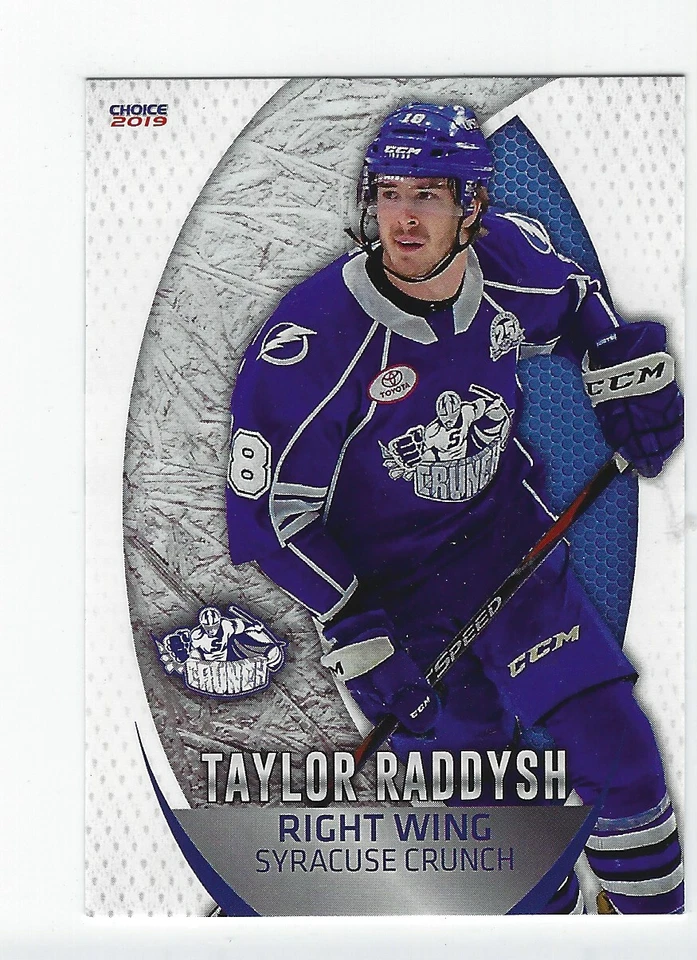 2018-19 Syracuse Crunch (AHL) Taylor Raddysh - Image 1 of 1